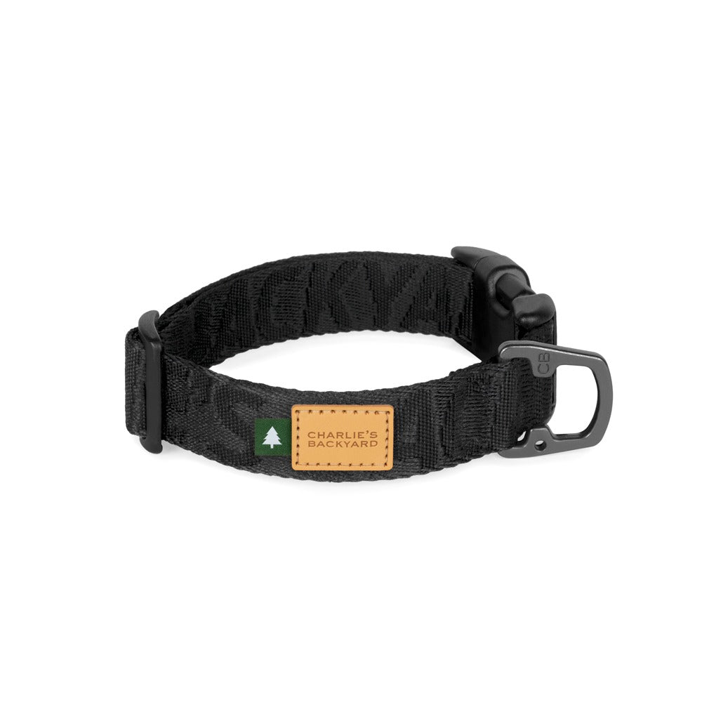 Charlie's Backyard TOWN BASIC COLLAR / BLACK