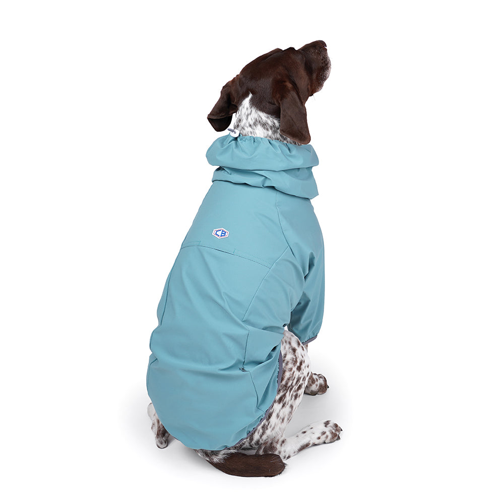 Charlie's Backyard Trek Shell Jacket for Dogs (Ash Blue)