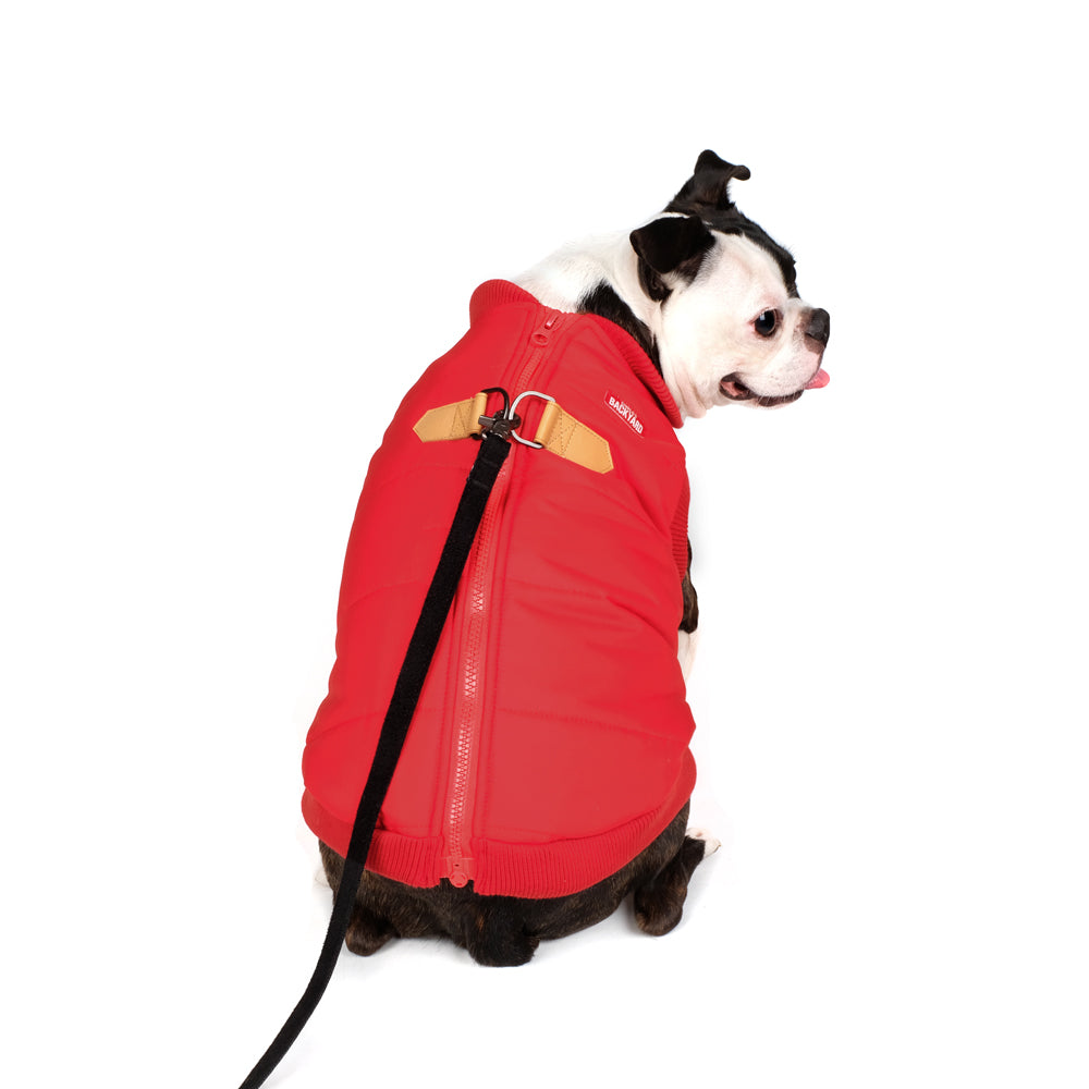 Charlie's Backyard Harness Jacket for Dogs (Red)