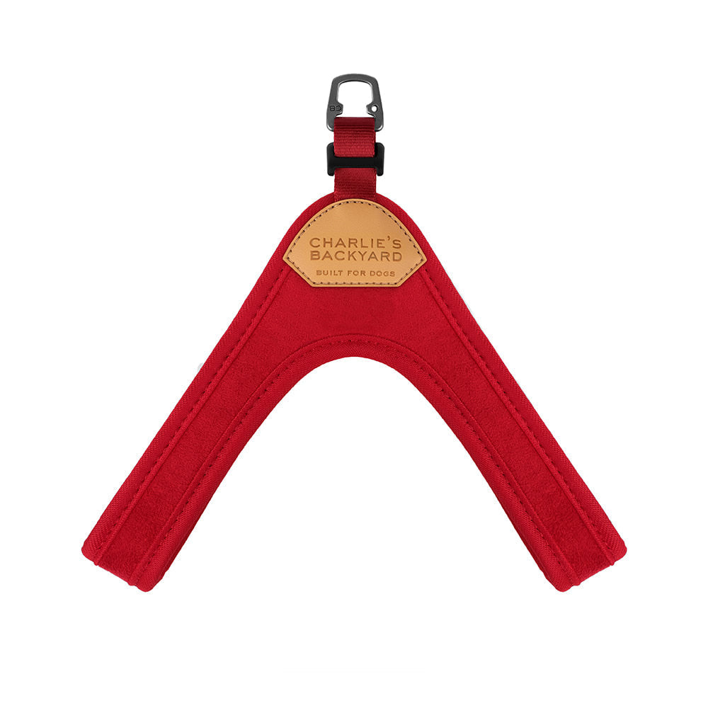 Charlie's Backyard Buckle Up Easy Harness for Dogs (Red)