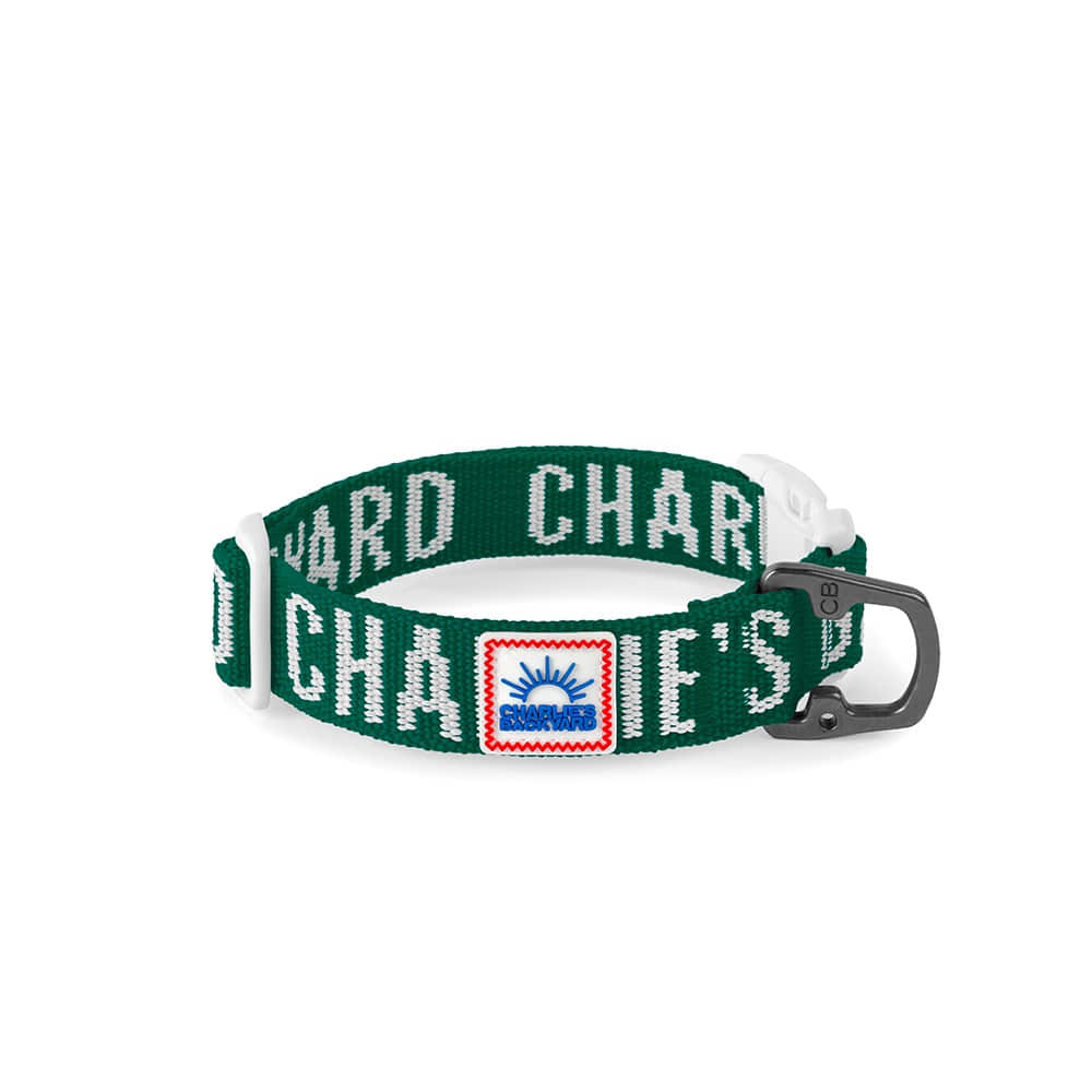 Charlie's Backyard Trip Collar (Green)