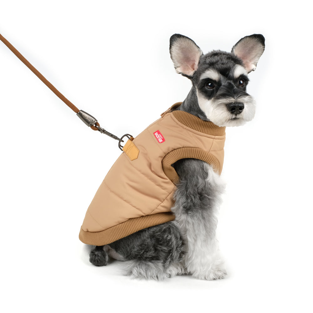 Charlie's Backyard Harness Jacket for Dogs (Beige)