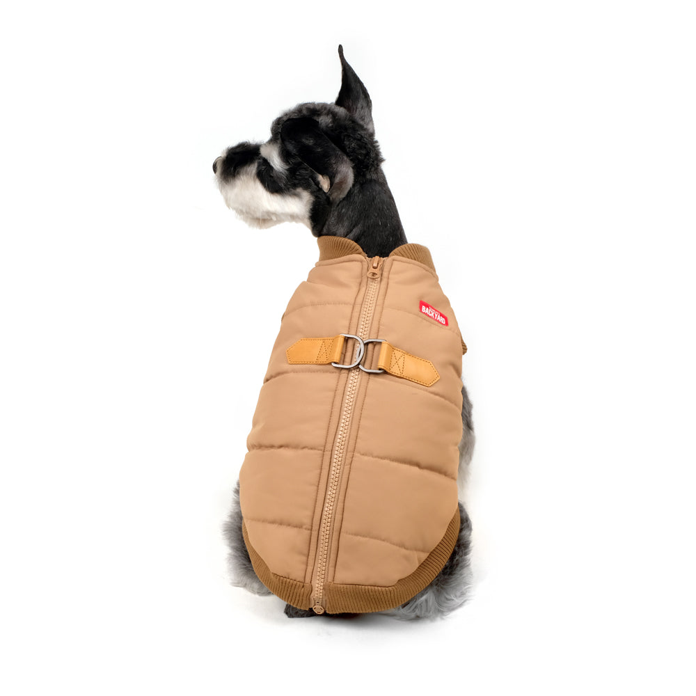 Charlie's Backyard Harness Jacket for Dogs (Beige)