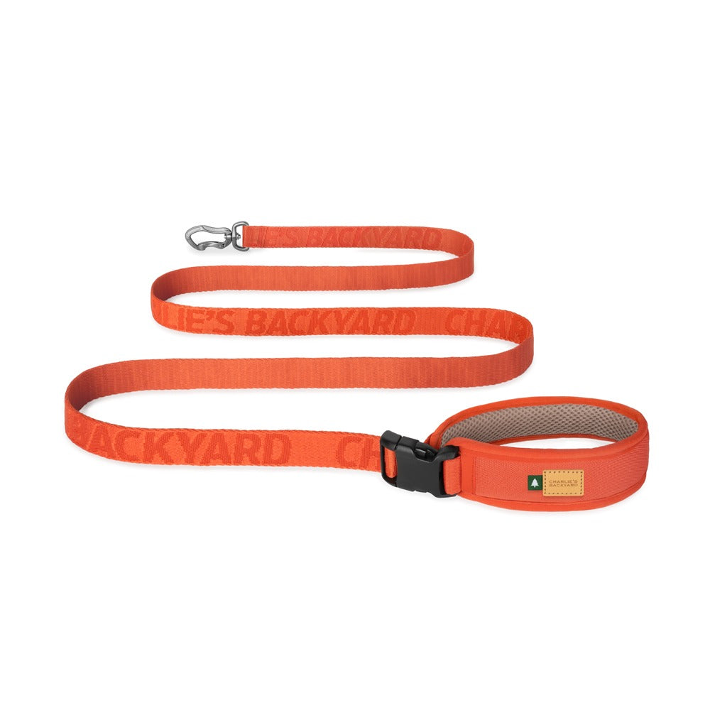 Charlie's Backyard TOWN CORDURA® LEASH / ORANGE