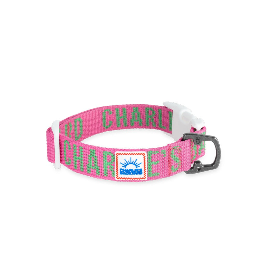 Charlie's Backyard Trip Collar (Pink)