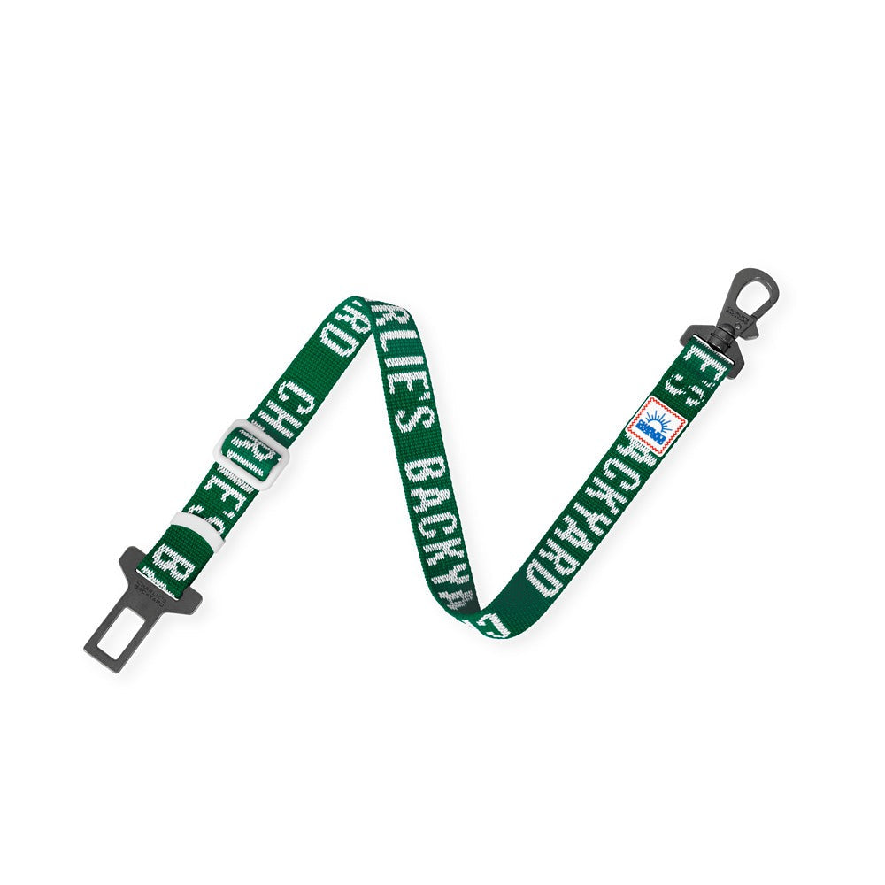 Charlie's Backyard TRIP SEAT BELT / GREEN