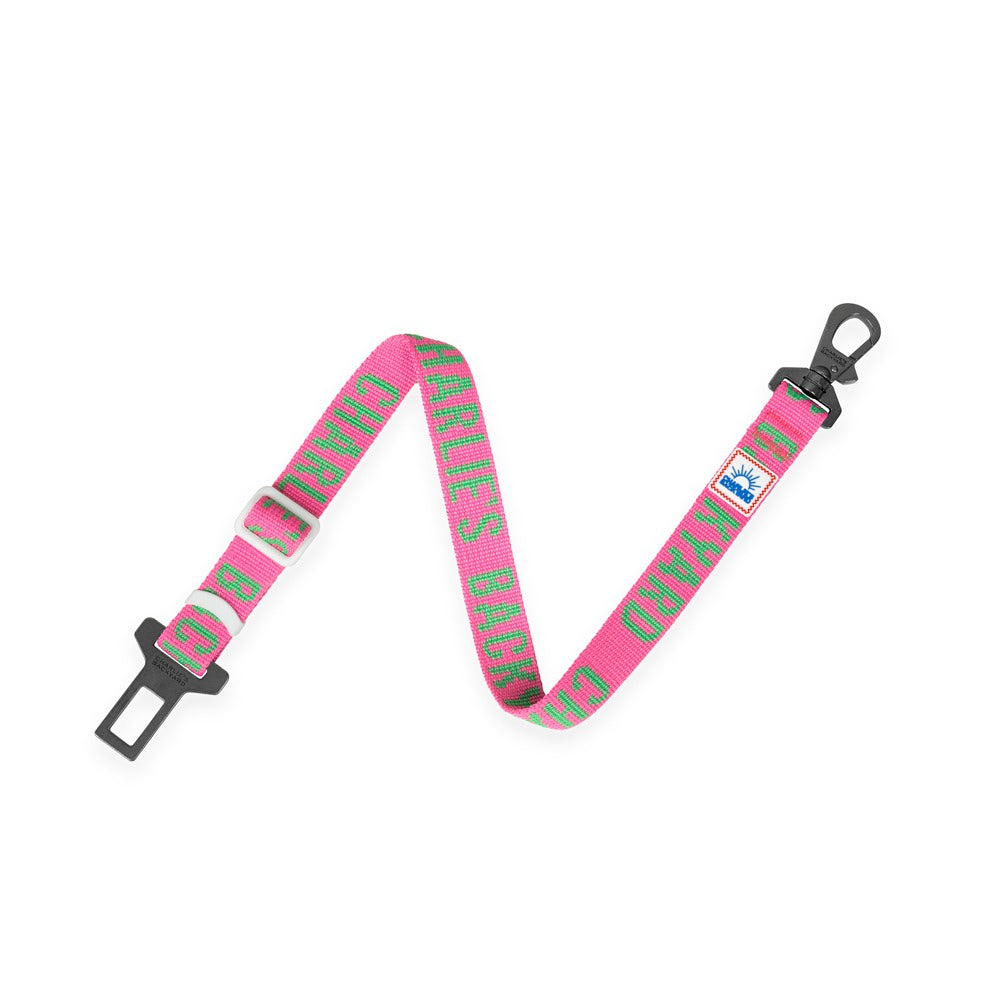 Charlie's Backyard TRIP SEAT BELT / PINK